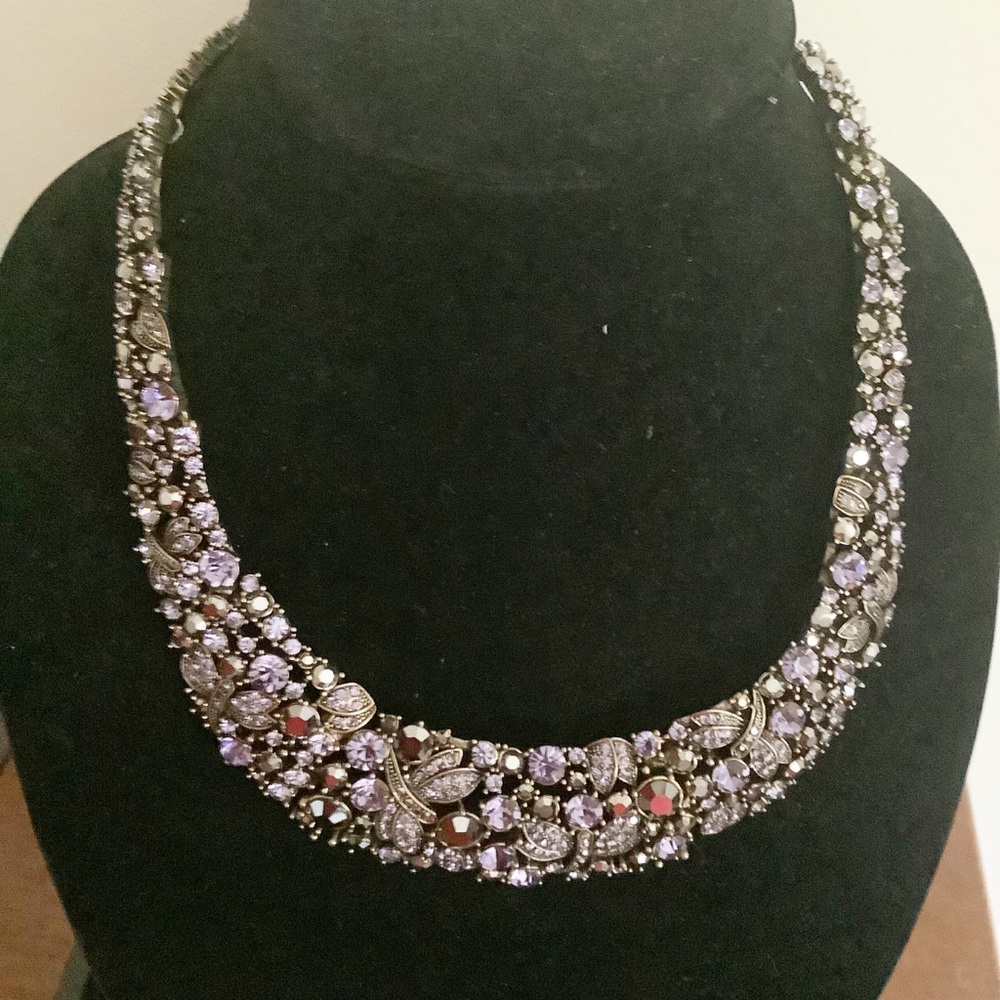 HEIDI DAUS - Fantasy in Flight Crystal Collar Necklace